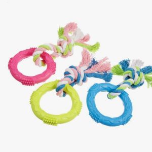 2193 Игрушка термопластичная "Кольцо с канатом" 19 см TP1145