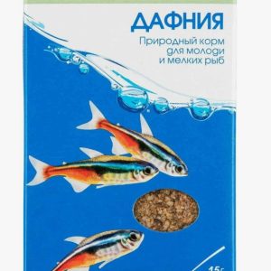 Дафния Корм природный для молоди и мелких рыб 15г 523