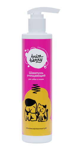 Шампунь Brizberry очищающий д/собак и кошек 400мл