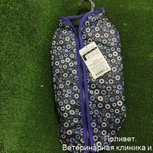 Попона утепленная с молнией на спине "Цветик-семицветик" XL, размер 40см, Triol 12261197