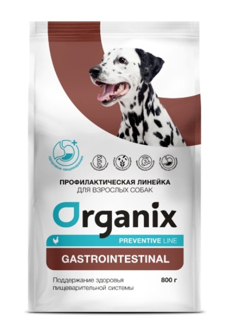 Gastrointestinal  сухой корм для собак "Поддержание здоровья пищеварительной системы". 0.8 кг (Organ