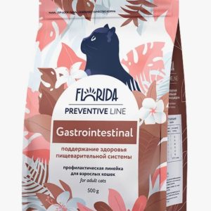 Gastrointestinal сухой корм для кошек для поддерж. пищеварит. сист. 0.5 кг (FLORIDA Флорида Гастро)
