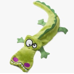 Игрушка д/собак Крокодил с 4-мя пищалками 38см, серия PLUSH FRIENDZ
