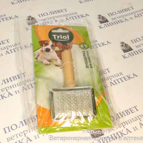 Пуходерка с каплей "Классика" S, 120*65мм (подложка) Triol 31741007