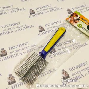 Расческа двухсторонняя "Спорт", 55*195мм (пакет) 306, Triol 31751013