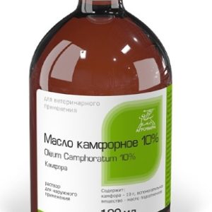 Масло камфорное 10% 100мл