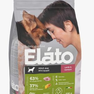 Elato Holistic корм д/взрослых собак мелких пород 500г Ягненок и оленина (Adult Dog Mini Lamb & Veni