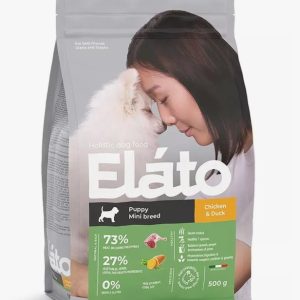 Elato Holistic корм д/щенков мелких пород 500г Курица и утка (Puppy Mini Chicken & Duck)
