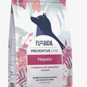 Hepatic сухой корм для собак для поддержание здоровья печени 2.0 кг (FLORIDA prof (профилактика) Фло