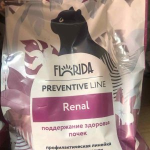 Сухой корм для взрослых кошек RENAL для поддержания функции почек при острой или хронической болезни