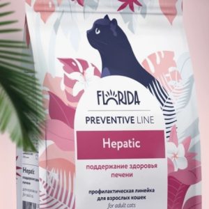 Hepatic сухой корм для кошек для поддержание здоровья печени 0.5 кг (FLORIDA prof (профилактика) Фло