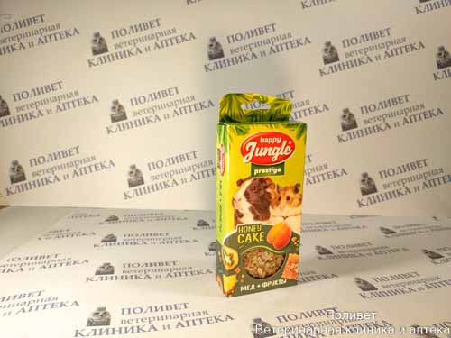HJ Престиж Корзинки для грызунов мед+фрукты 3 шт. 85г J501