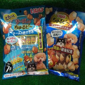 INABA Лакомство для собак Churu Bee Запеченные трубочки Куриное филе для здоровья ЖКТ 10г*7шт Инаба
