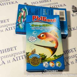 РЫБята Фито-МЕНЮ растительный корм для рыб Гранулы 35г
