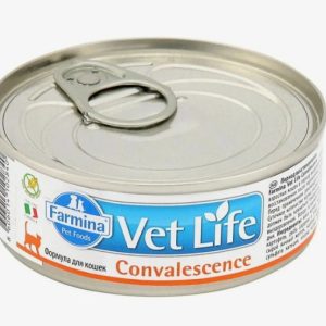 Вет Лайф паштет для кошек конвалесценсе, VET LIFE NATURAL DIET CAT CONVALESCENCE, 85г