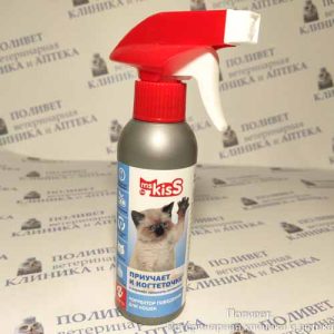 Спрей Приучает к когтеточке 200мл Ms.Kiss