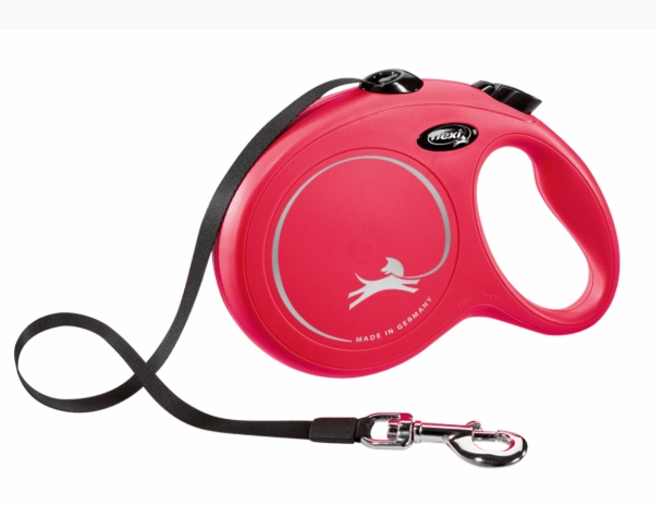 Поводок-рулетка Flexi Black Design cord M 5m 20 kg pink