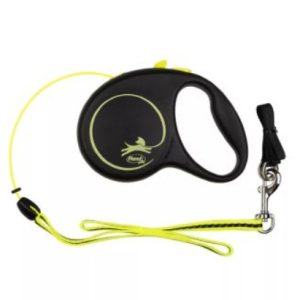 Поводок-рулетка Flexi Fun cord S 5m 12 kg Neon