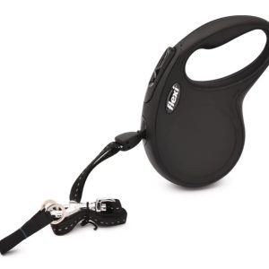 Поводок-рулетка Flexi New Classic cord S 8m 12 kg black