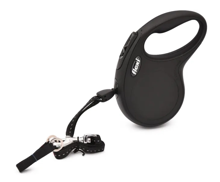Поводок-рулетка Flexi New Classic cord S 8m 12 kg black