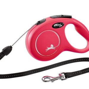 Поводок-рулетка Flexi New Classic cord S 8m 12 kg red