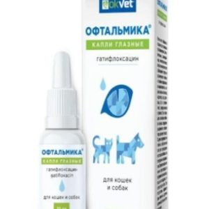 Офтальмика капли глазные д/кошек/собак 10мл