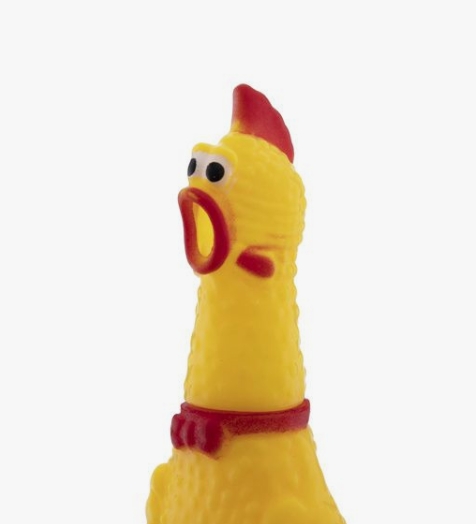 Игрушка-пищалка  д/собак Курица 16.5х4х4см