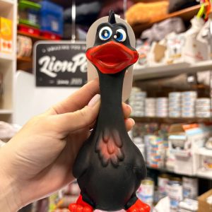 Игрушка-пищалка  д/собак Утка 17.7х5.8х6.7см латекс, микс