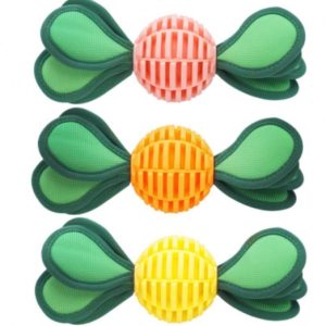 Игрушка  д/собак Мяч с лепестками-пищалками 18х6.5см 95г